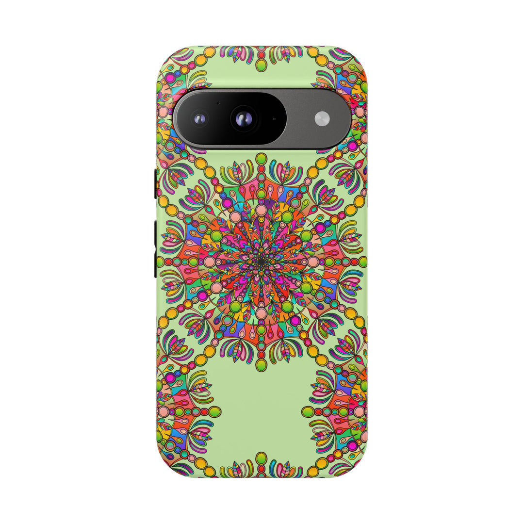Intricate Mandala Phone Case in Lively Colors for Unique Style