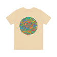 A vibrant mandala t-shirt featuring intricate designs for spiritual peace and harmony, perfect for expressing your inner zen and positive energy