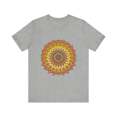 Intricate Mandala T-Shirt - Colorful Geometric Design 11