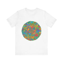 Vibrant Mandala Tee featuring a beautiful design symbolizing peace, tranquility, and harmony