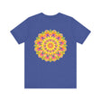 Vibrant Mandala Tee featuring intricate design promoting Peace & Harmony