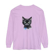 Black Cat Watercolor Unisex T-Shirt featuring a vibrant and detailed watercolor design of a black cat on a comfortable, high-quality unisex t-shirt