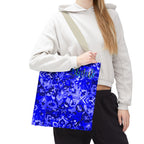Blue Mandala Design Tote Bag for Stylish Everyday Use