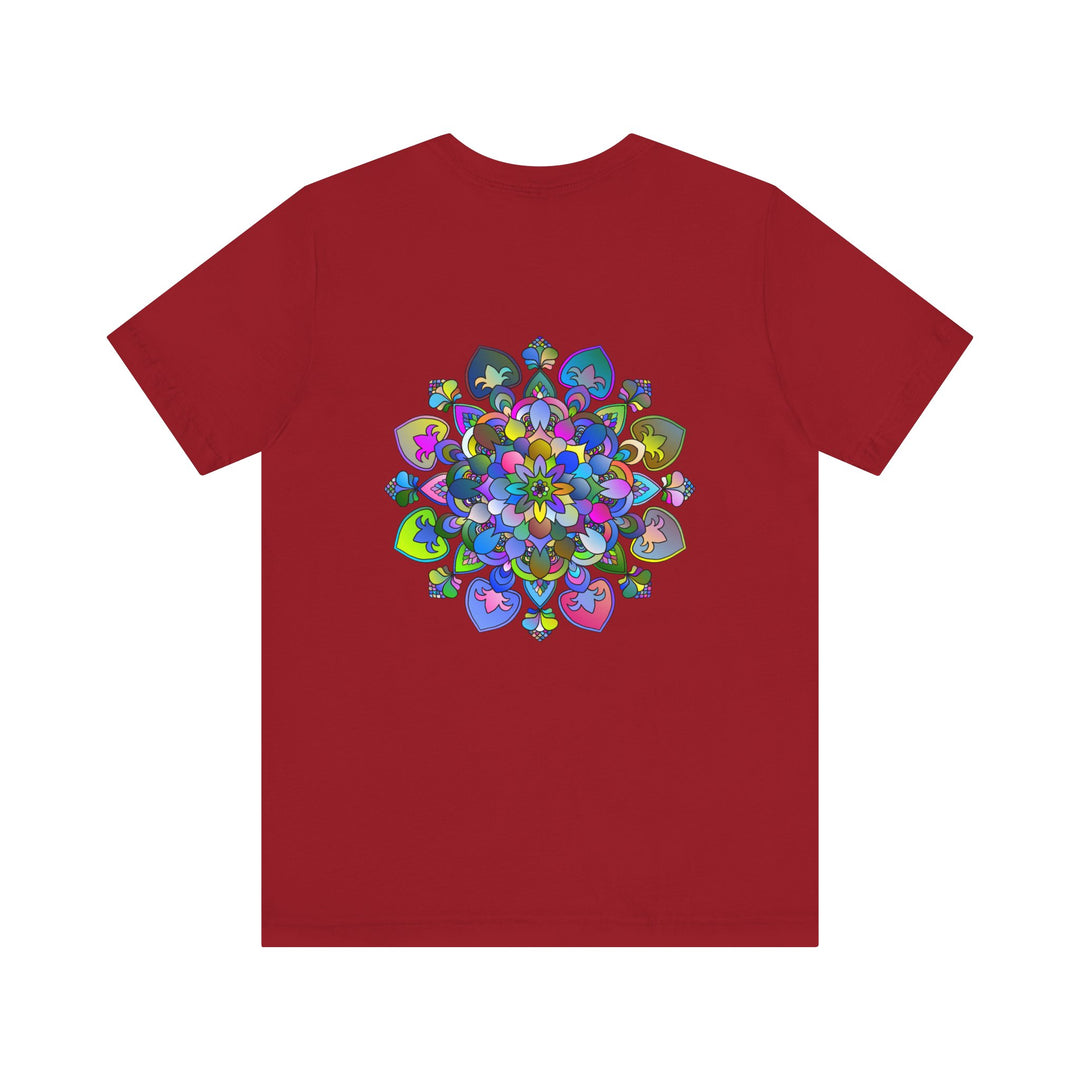 Stylish and vibrant mandala shirt for spiritual wellness