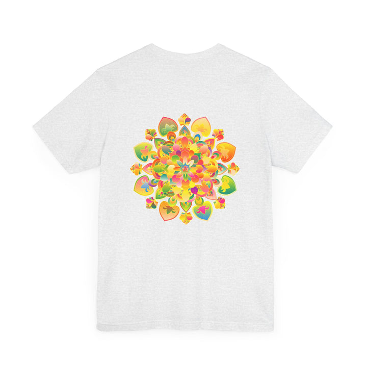 Vibrant Mandala Tee featuring a beautiful spiritual design for peace and harmony