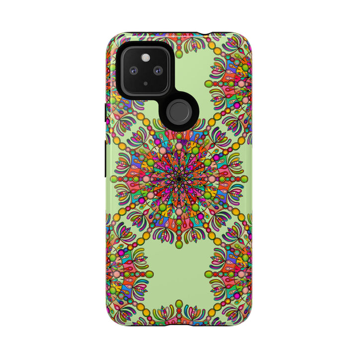 Intricate Mandala Phone Case in Lively Colors for Unique Style