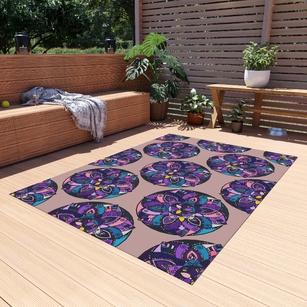 Boho-Lila-Mandala-Outdoor-Teppich