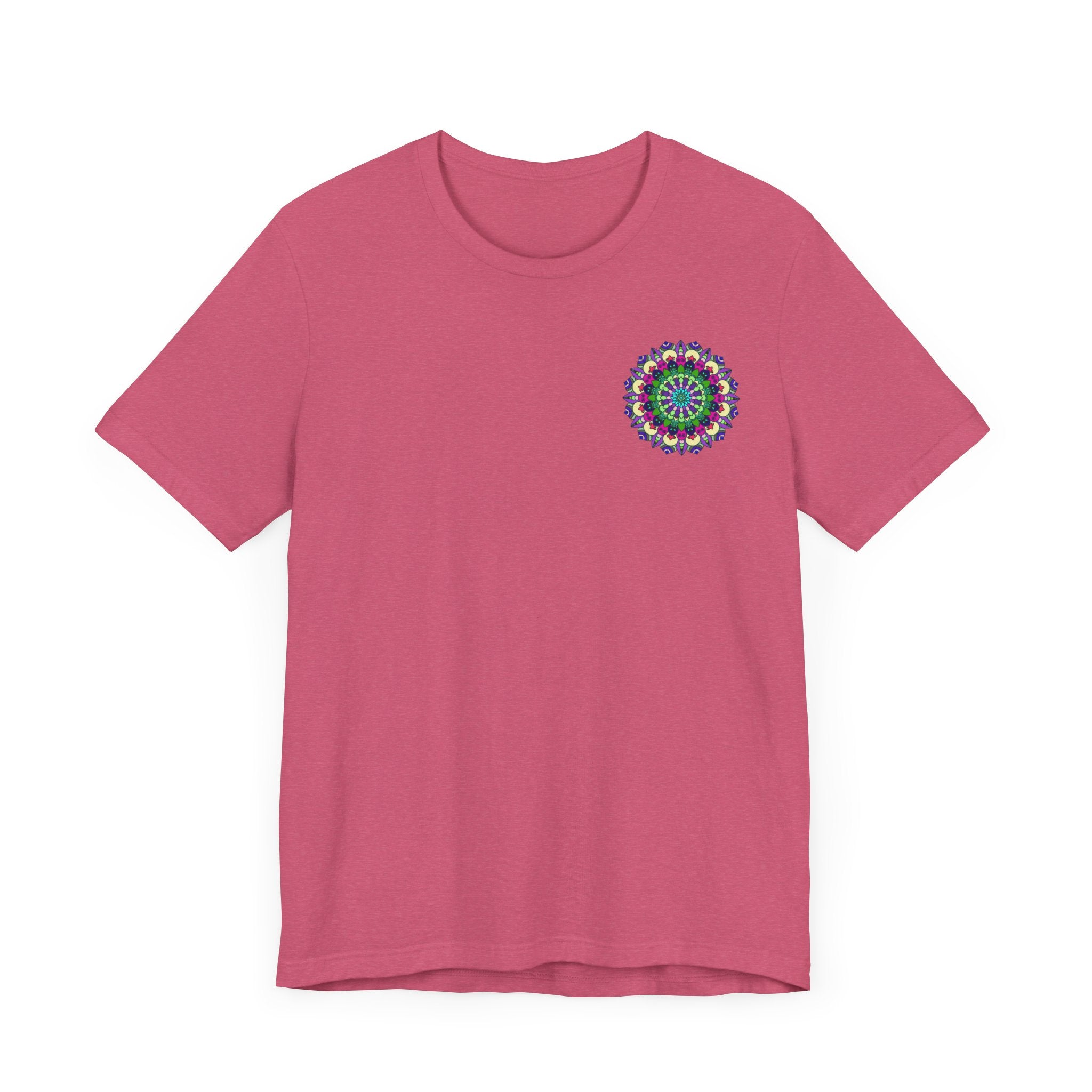 Elegant mandala tee to promote spiritual and emotional balance