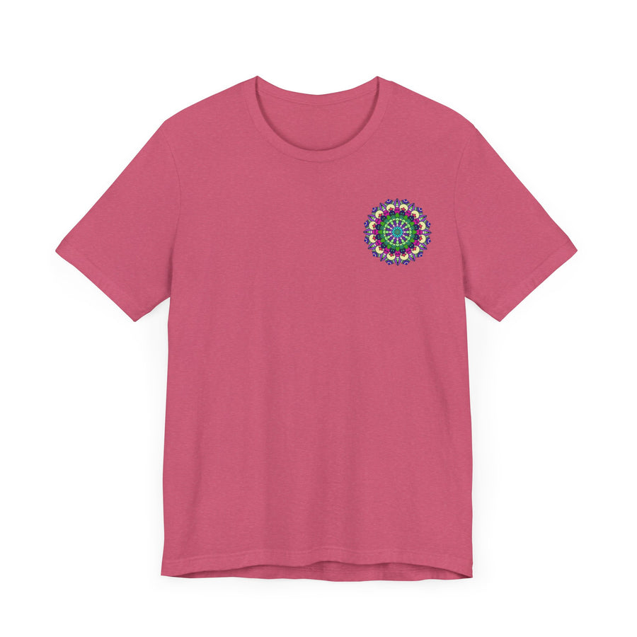 Elegant mandala tee to promote spiritual and emotional balance