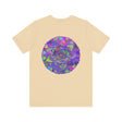 Vibrant Mandala Tee featuring intricate spiritual design for peace and harmony