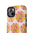 Phone Case - Hand-Drawn Mandala Art - Light Pink Long Description 62