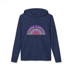 Blululi Adidas Mandala Fleece Hoodie, a cozy and stylish sweatshirt with a vibrant mandala design, perfect for staying warm and fashionable during the colder months