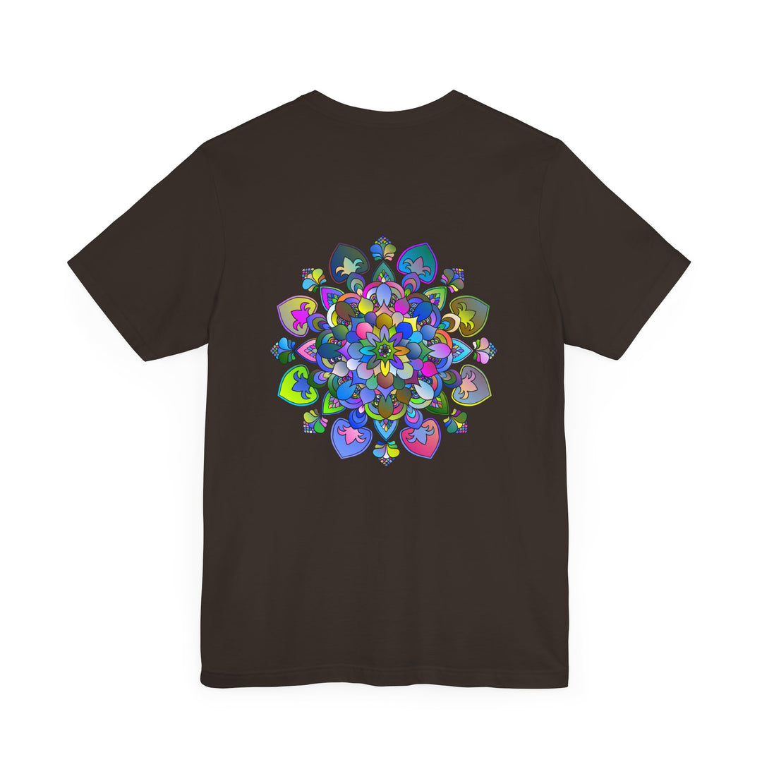 Intricate and colorful mandala shirt representing peace and harmony