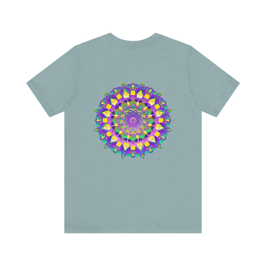 Vibrant Mandala Tee symbolizing spiritual harmony and tranquility