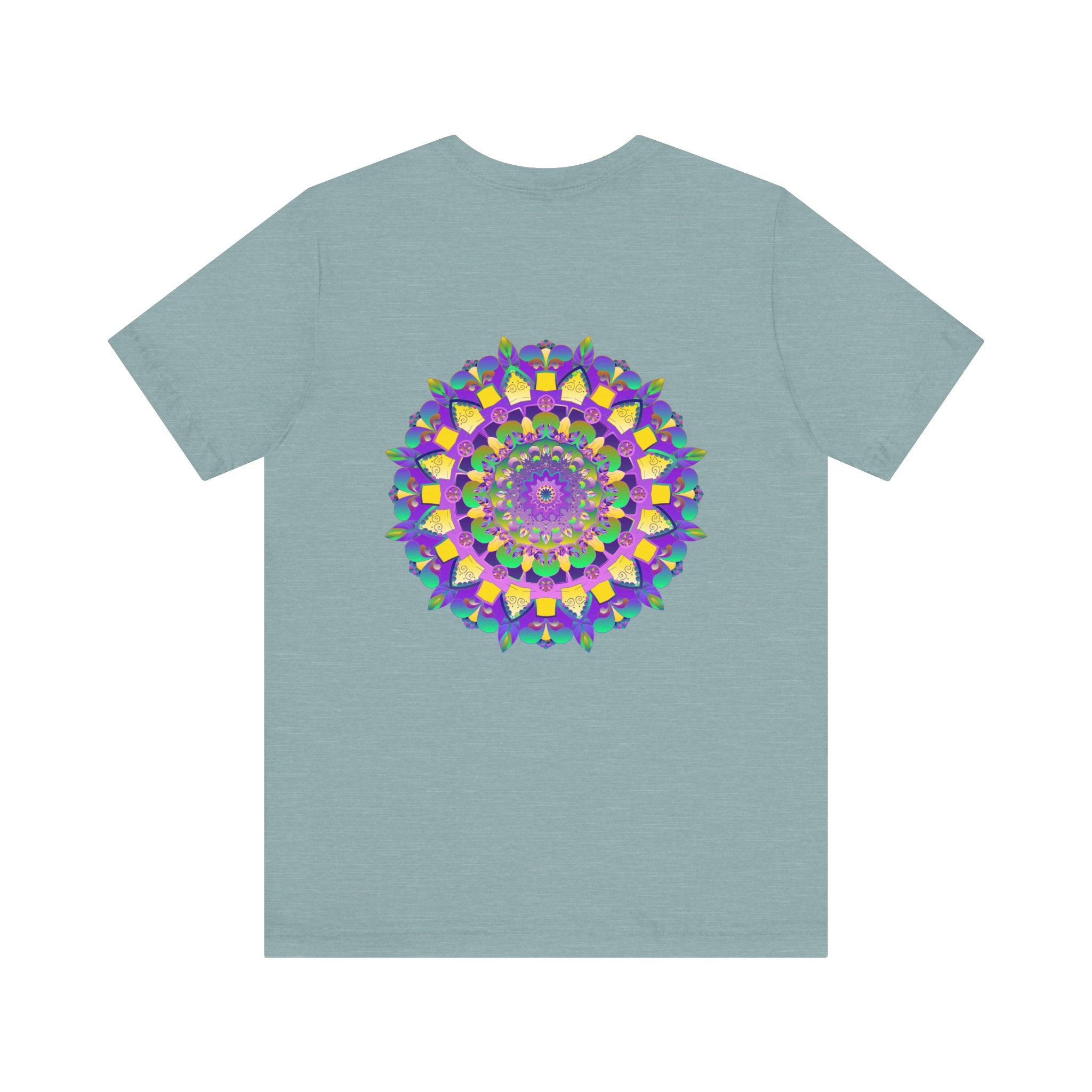 Vibrant Mandala Tee symbolizing spiritual harmony and tranquility