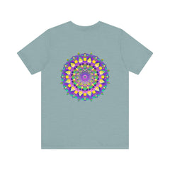Vibrant Mandala Tee symbolizing spiritual harmony and tranquility