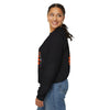 Halloween Sweatshirt featuring adorable ghost design, made from comfortable Unisex Heavy Blend™ fabric