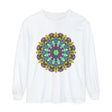 Colorful Mandala Long Sleeve T-Shirt - Spiritual Art 1