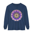 Colorful Mandala Long Sleeve T-Shirt - Psychedelic Art image 13