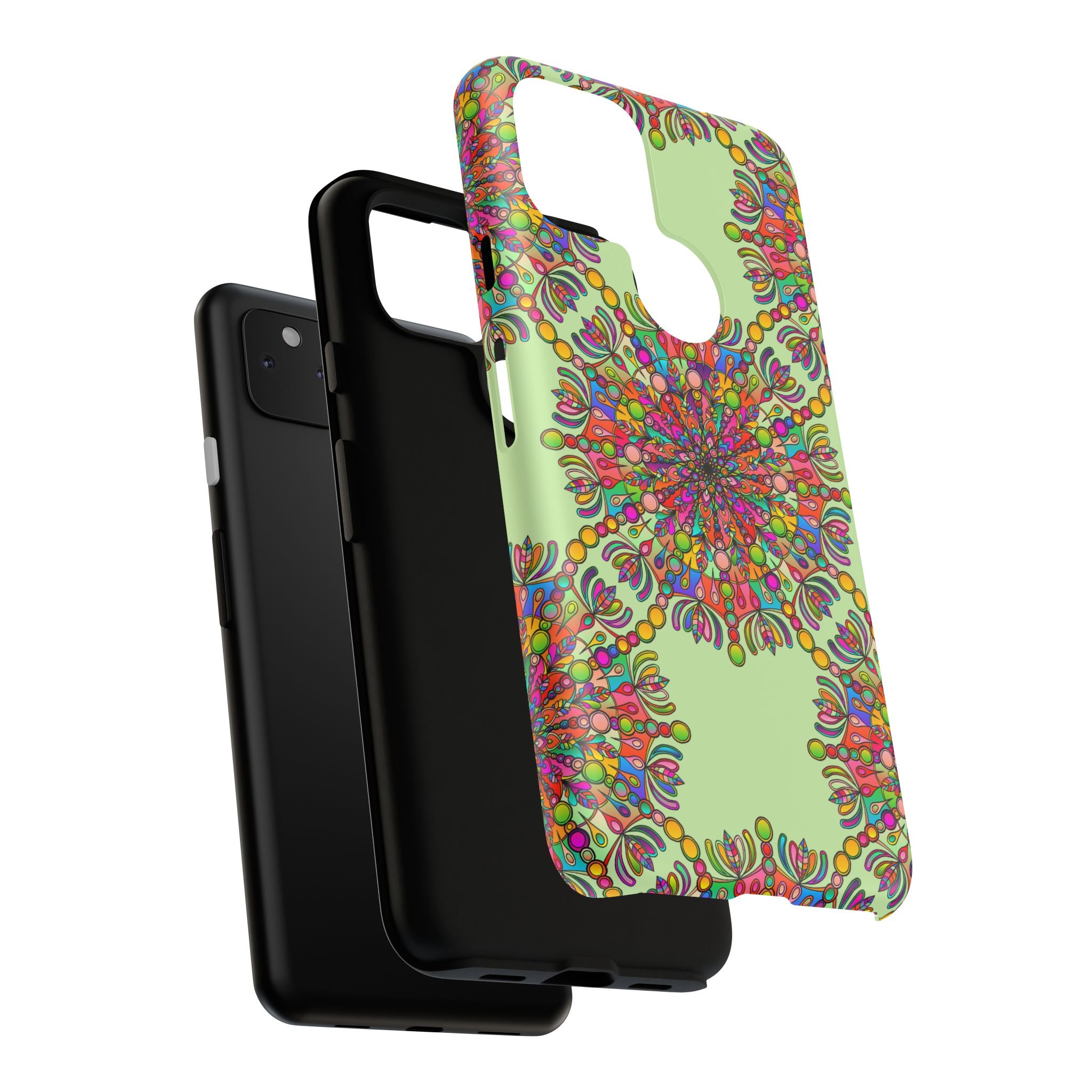 Vibrant Mandala iPhone & Google Pixel Case | Tough Cases