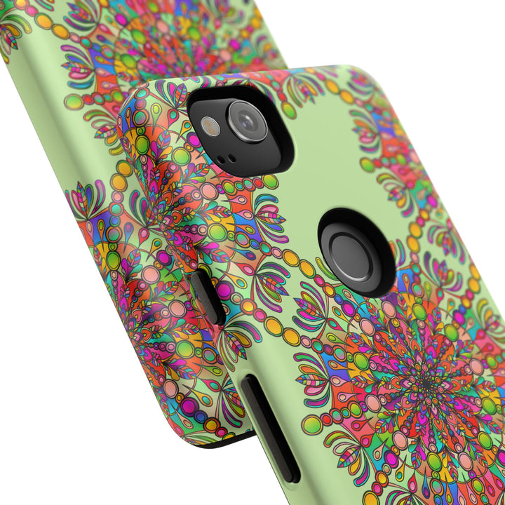 Intricate Mandala Phone Case in Lively Colors for Unique Style