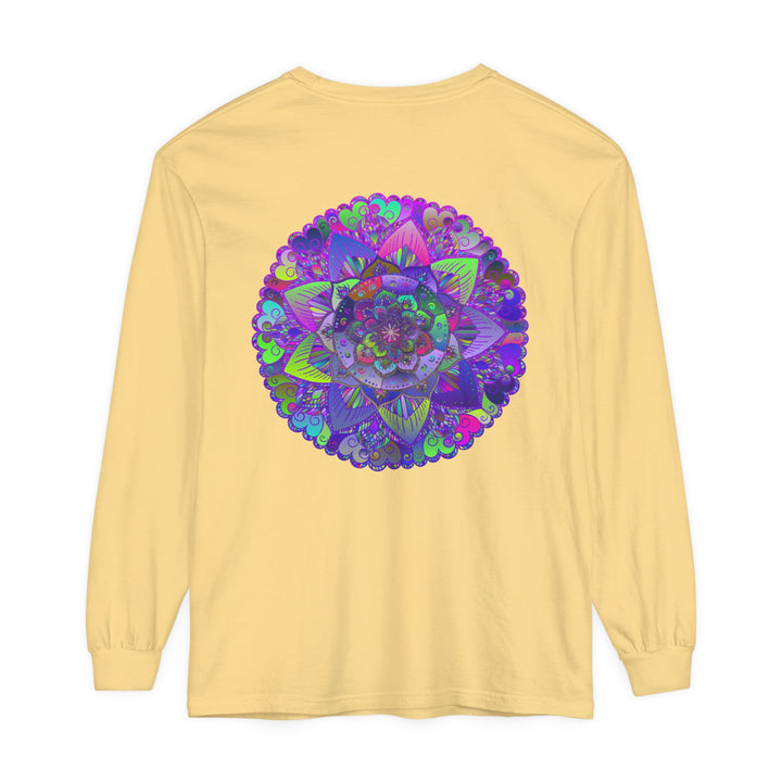 Intricate Mandala Long Sleeve T-Shirt - Psychedelic Art 45