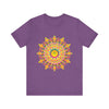 Vibrant Mandala T-Shirt featuring colorful, spiritual art in a unique design