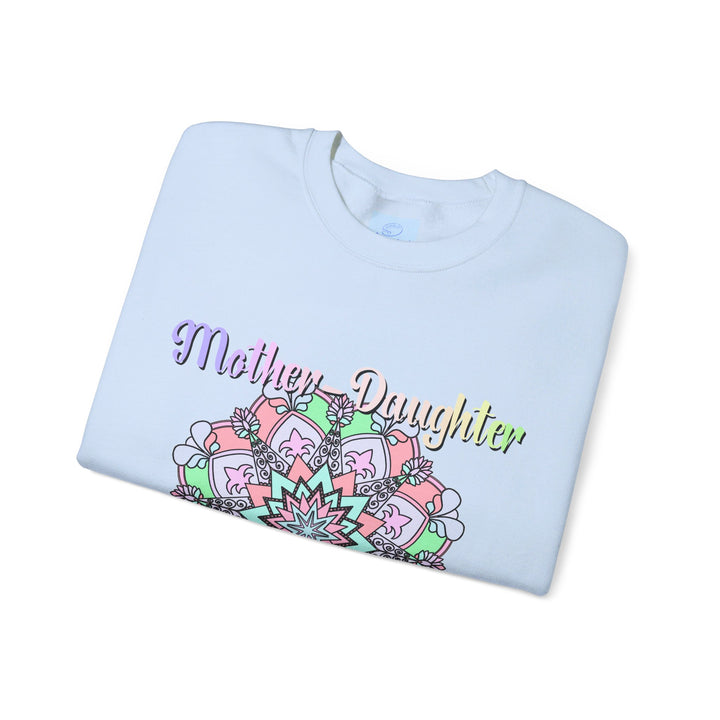 Show your appreciation for mom with this cozy unisex sweatshirt celebrating the special bond between mother and daughter, the perfect birthday gift