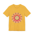 Vibrant Mandala T-Shirt featuring intricate, colorful design perfect for adding a pop of eye-catching style to your wardrobe
