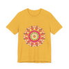 Vibrant Mandala T-Shirt featuring intricate, colorful design perfect for adding a pop of eye-catching style to your wardrobe