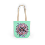 Mandala 'Love You Mom' Canvas Tote — Floral Mother's Day Gift Bag
