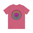 Beautiful Vibrant Mandala Tee representing spiritual peace and harmony, perfect for finding inner balance and tranquility in your daily life