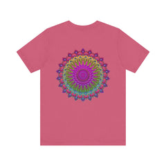 Beautiful Vibrant Mandala Tee representing spiritual peace and harmony, perfect for finding inner balance and tranquility in your daily life