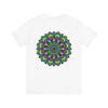 Colorful Mandala Peace Tee with intricate spiritual design symbolizing harmony and balance