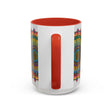 Colorful and spiritual Mandala Art Mug with intricate design and vibrant colors