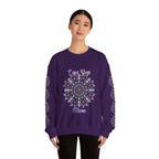 Felpa Mandala "Mamma Potente" in Morbide Tonalità Pastello