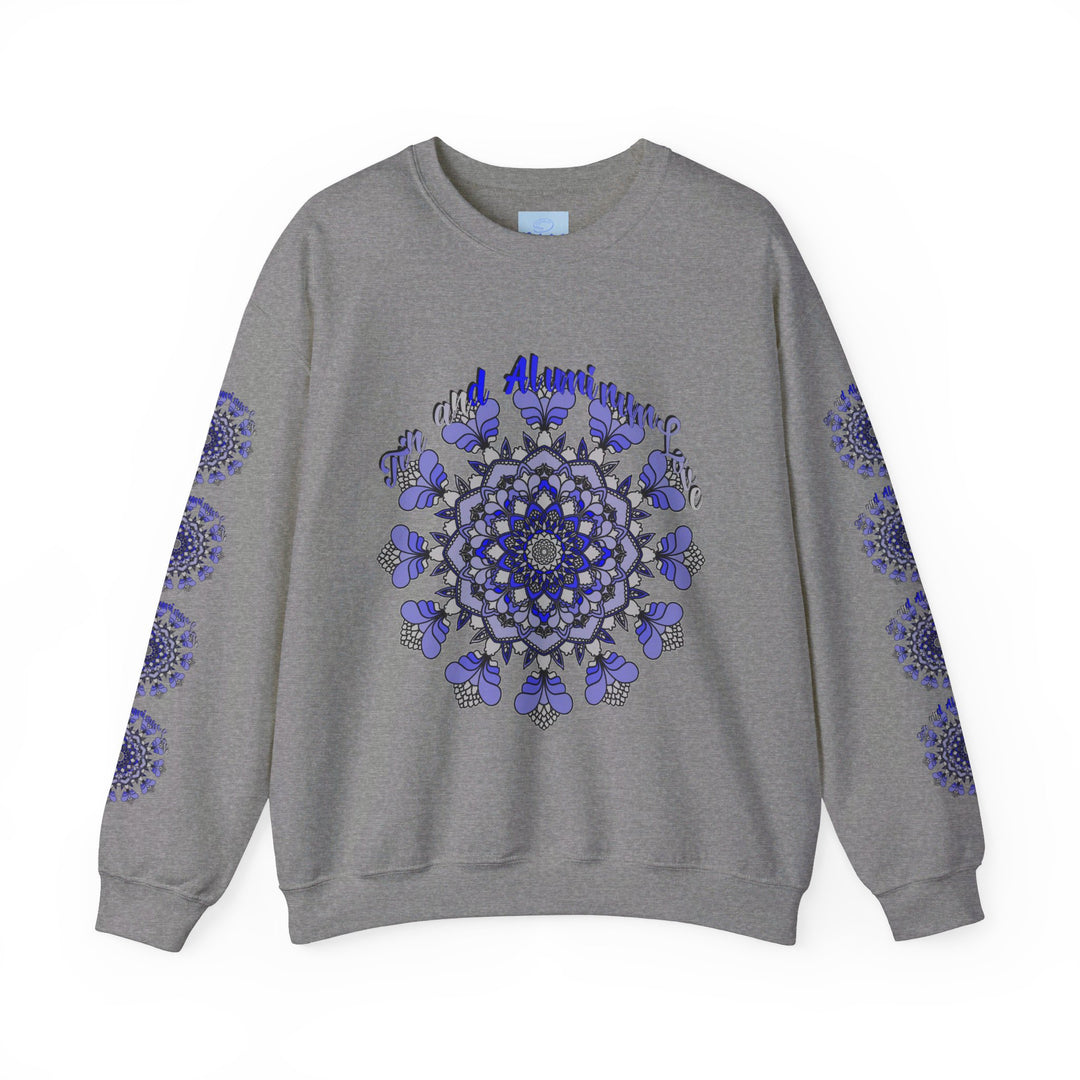 Unisex sweatshirt made with high-quality cotton and polyester blend