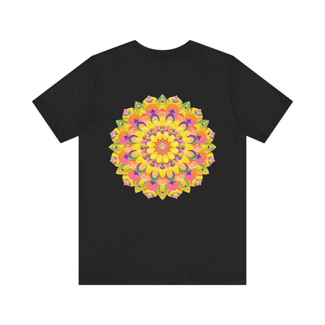 Vibrant Mandala Tee featuring a beautiful design symbolizing peace and harmony