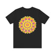 Vibrant Mandala Tee featuring a beautiful design symbolizing peace and harmony