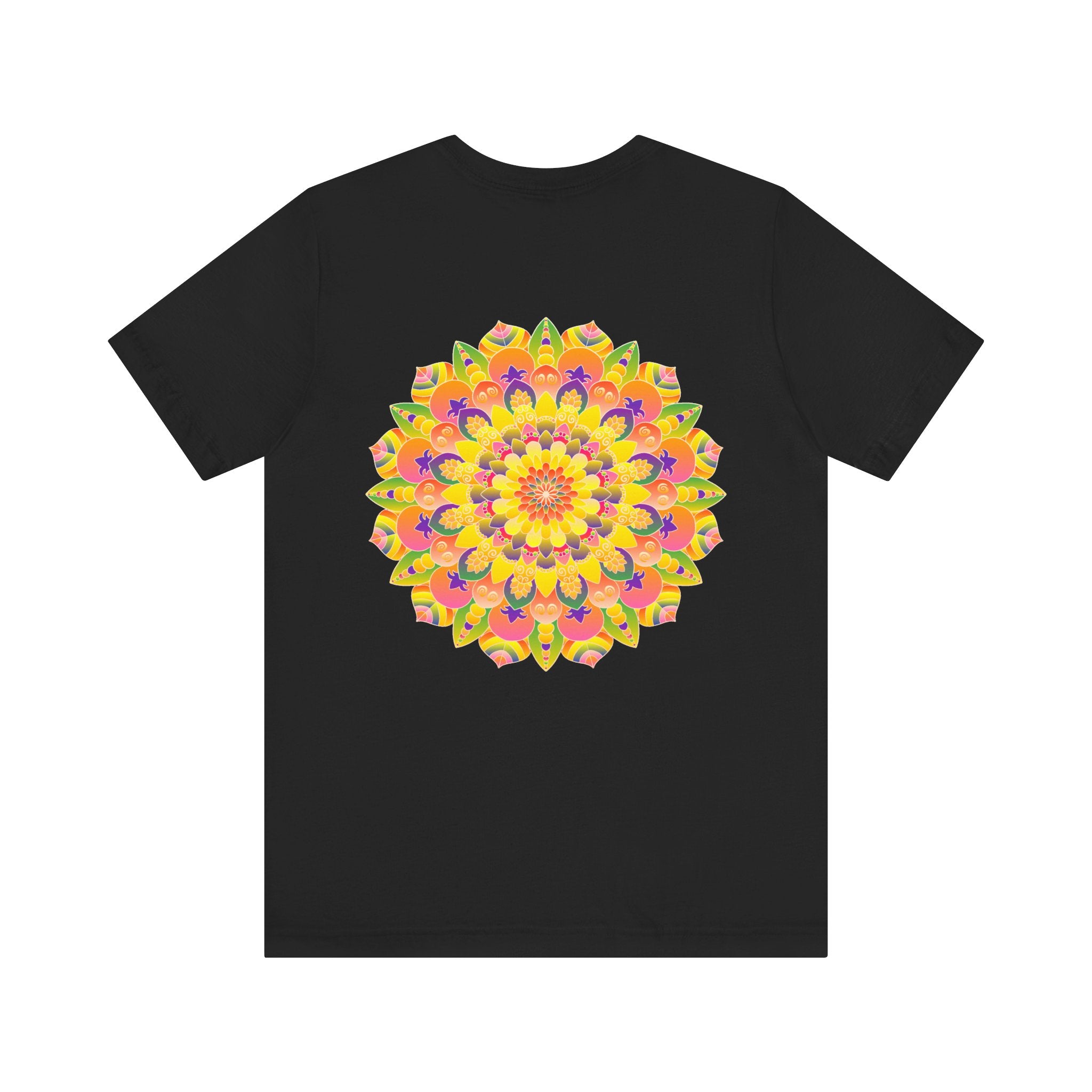 Vibrant Mandala Tee featuring a beautiful design symbolizing peace and harmony