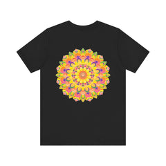 Vibrant Mandala Tee featuring a beautiful design symbolizing peace and harmony