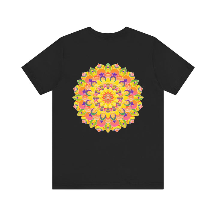 Vibrant Mandala Tee featuring a beautiful design symbolizing peace and harmony