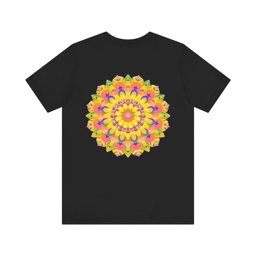 Vibrant Mandala Tee featuring a beautiful design symbolizing peace and harmony
