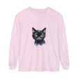 Black Cat Watercolor Unisex T-Shirt featuring a vibrant and detailed watercolor design of a black cat on a high-quality, comfortable unisex t-shirt