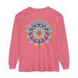 Colorful Mandala Long Sleeve T-Shirt - Psychedelic Art 24