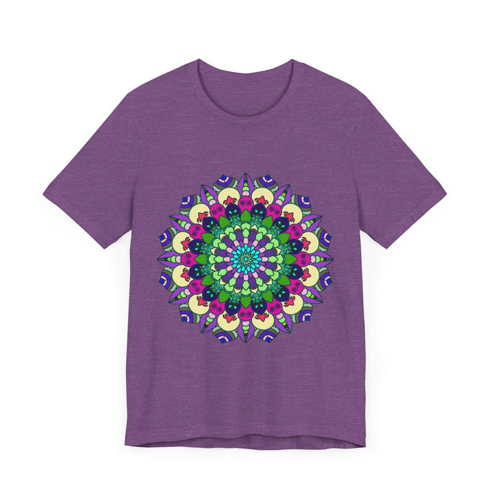 Vibrant Mandala Tee with a Colorful and Intricate Design perfect for expressing unique style and personality