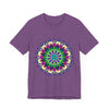 Vibrant Mandala Tee with a Colorful and Intricate Design perfect for expressing unique style and personality