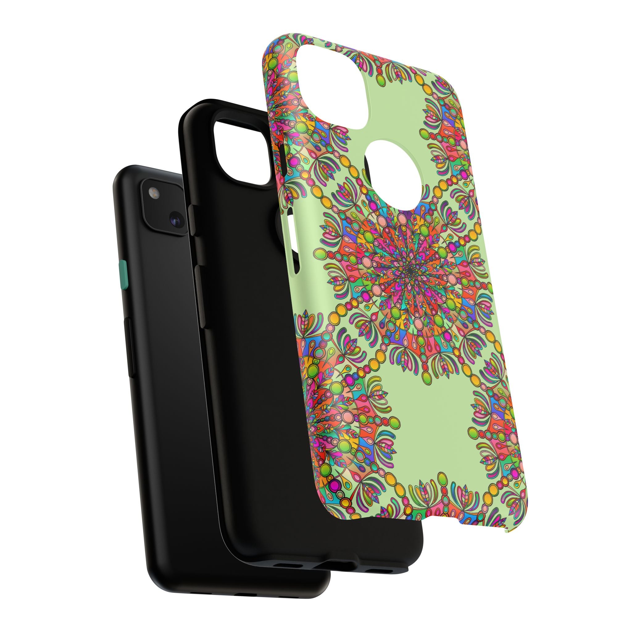 Vibrant Mandala iPhone & Google Pixel Case | Tough Cases