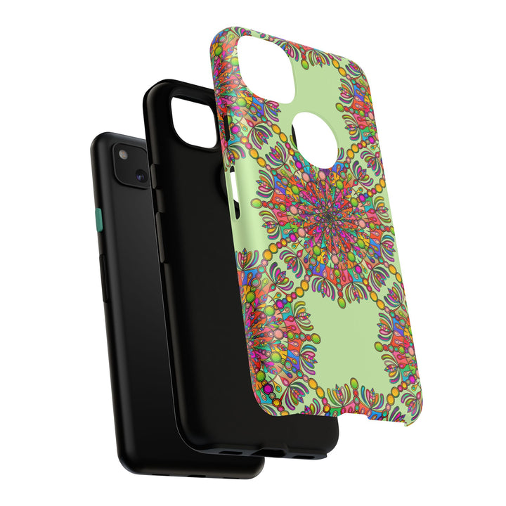 Intricate Mandala Phone Case in Lively Colors for Unique Style