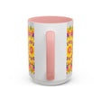 Detailed and colorful mandala design on a high-quality ceramic mug
